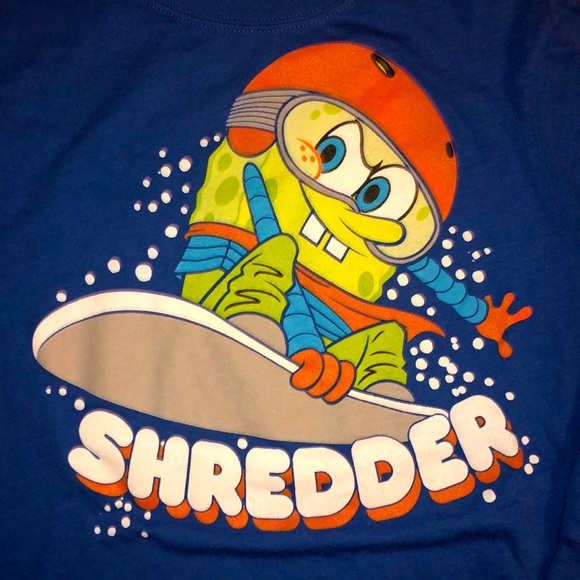 Old Navy Sponge Bob Long-sleeve Boys T-shirt - Medium - Picture 2 of 2